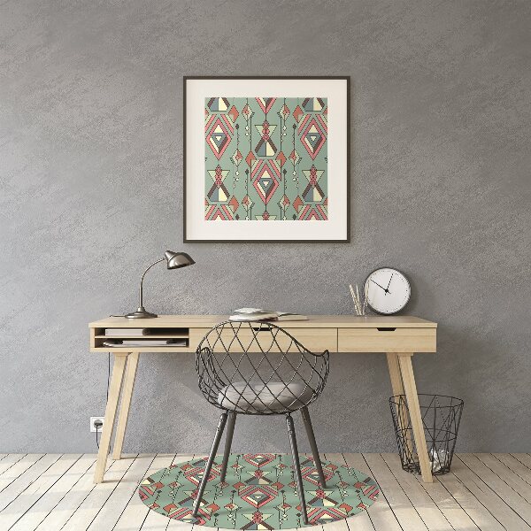 Tapis bureau Modèle aztèque