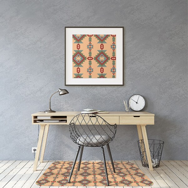 Tapis fauteuil bureau do biura Motifs indiens