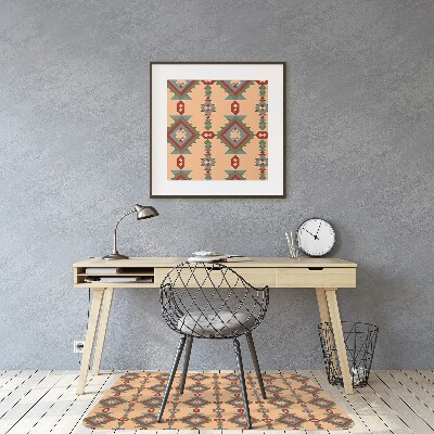 Tapis fauteuil bureau do biura Motifs indiens