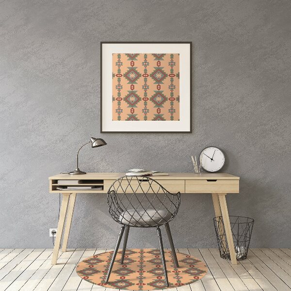 Tapis fauteuil bureau do biura Motifs indiens