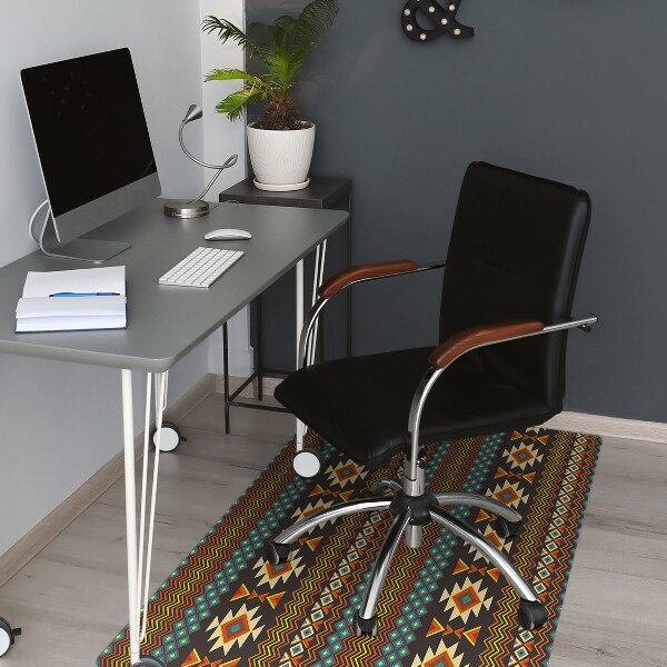 Tapis pour chaise de bureau Motifs ethniques