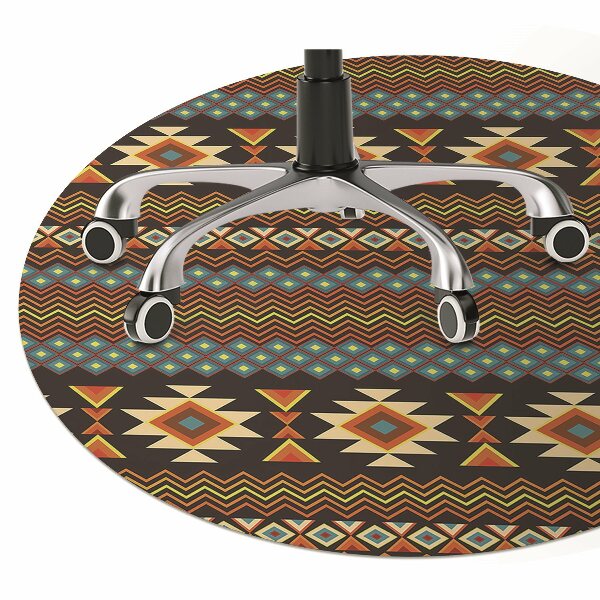 Tapis pour chaise de bureau Motifs ethniques