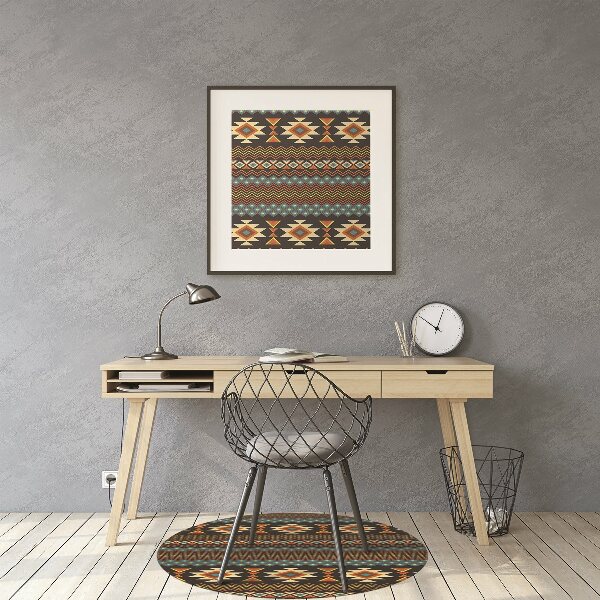 Tapis pour chaise de bureau Motifs ethniques