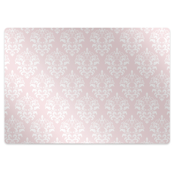 Tapis pour chaise de bureau Motif damassé