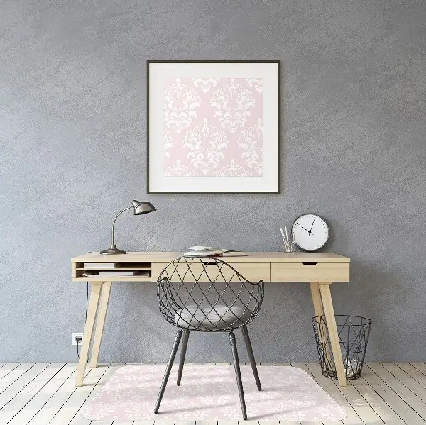 Tapis pour chaise de bureau Motif damassé