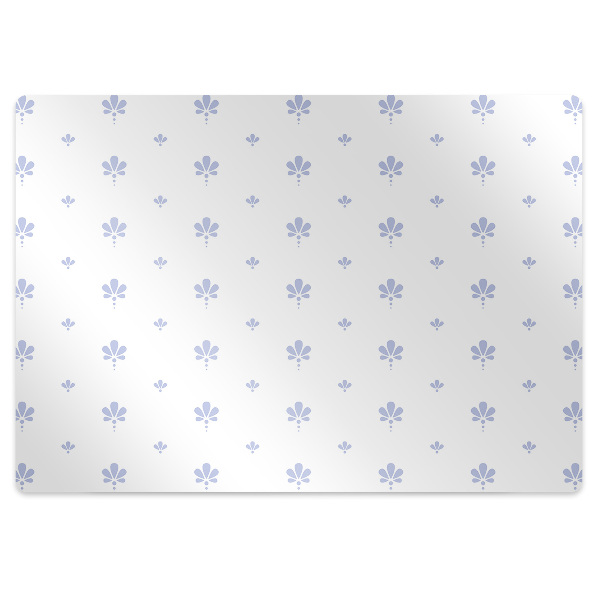 Tapis bureau Motif floral