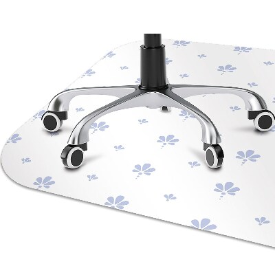 Tapis bureau Motif floral