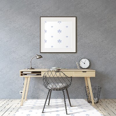 Tapis bureau Motif floral