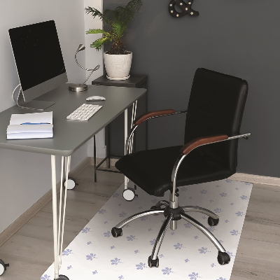 Tapis bureau Motif floral