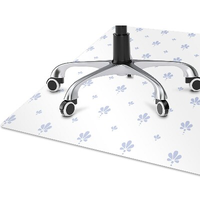 Tapis bureau Motif floral