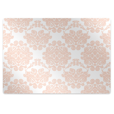 Tapis pour chaise de bureau Ornement de fleurs