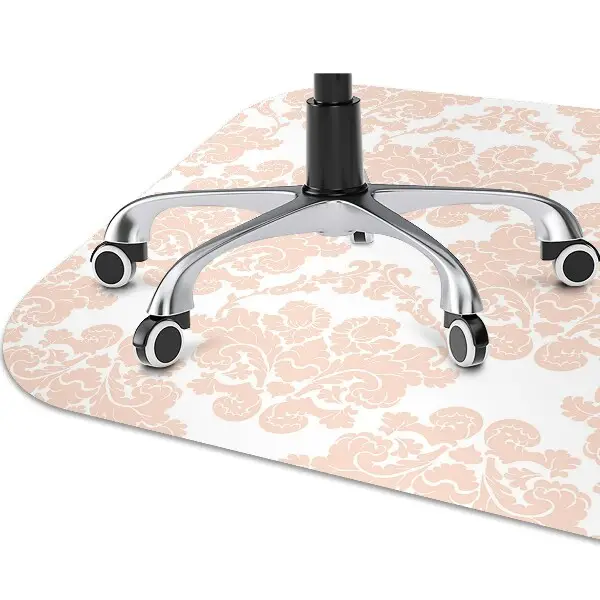 Tapis pour chaise de bureau Ornement de fleurs