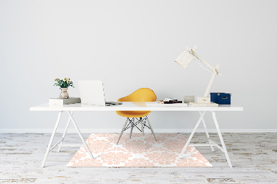 Tapis pour chaise de bureau Ornement de fleurs