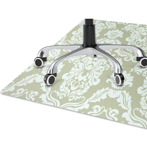 Tapis protège sol Ornement vert