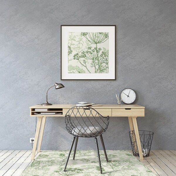 Tapis bureau Herbes sauvages