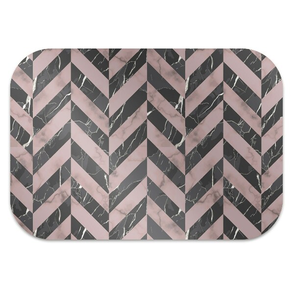 Tapis protège sol Loft de style marbre