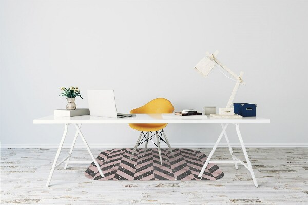 Tapis protège sol Loft de style marbre