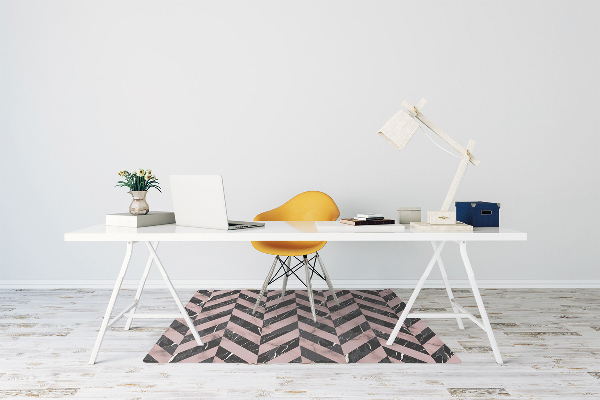 Tapis protège sol Loft de style marbre