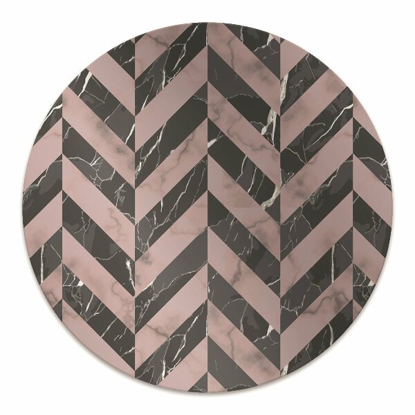 Tapis protège sol Loft de style marbre