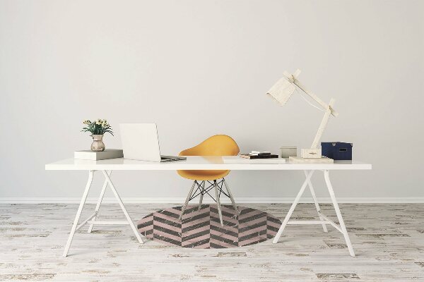 Tapis protège sol Loft de style marbre
