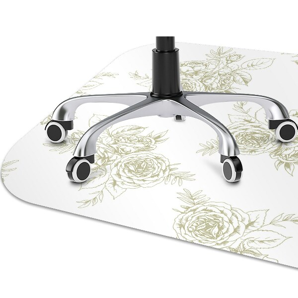 Tapis pour chaise de bureau À la française