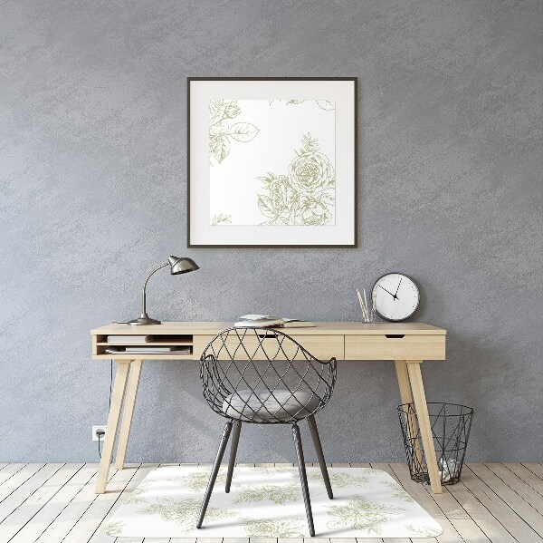 Tapis pour chaise de bureau À la française