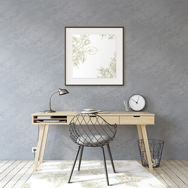 Tapis pour chaise de bureau À la française