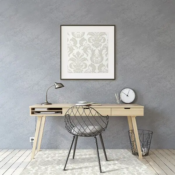 Tapis bureau Motif floral