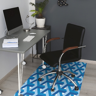 Tapis fauteuil bureau Graphiques tridimensionnels