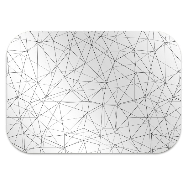Tapis pour chaise de bureau Lignes géométriques