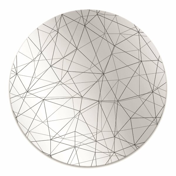 Tapis pour chaise de bureau Lignes géométriques