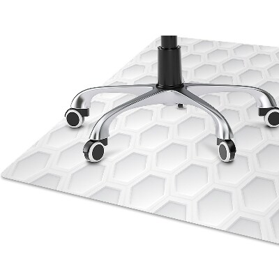 Tapis de protection de sol Hexagones tridimensionnelles