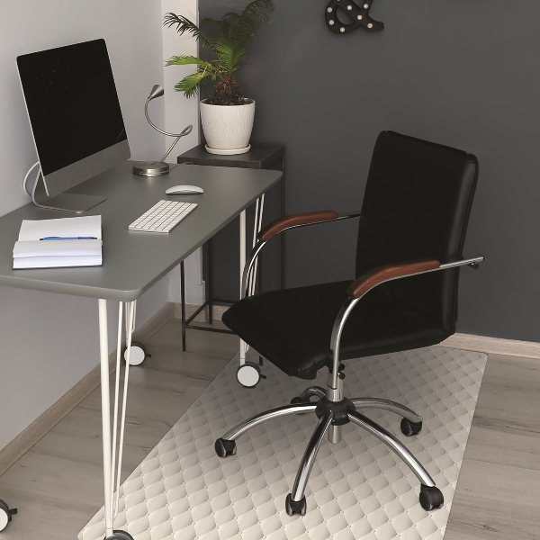 Tapis bureau Motif matelassé