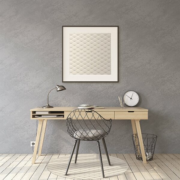 Tapis bureau Motif matelassé