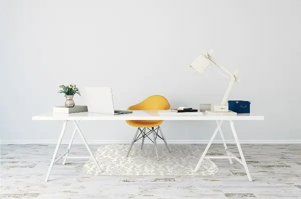 Tapis protège sol Motif damassé