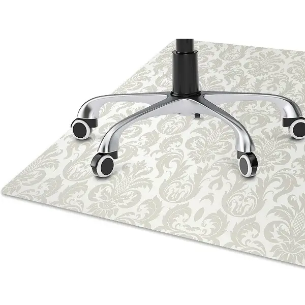 Tapis protège sol Motif damassé