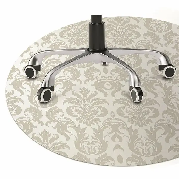Tapis protège sol Motif damassé