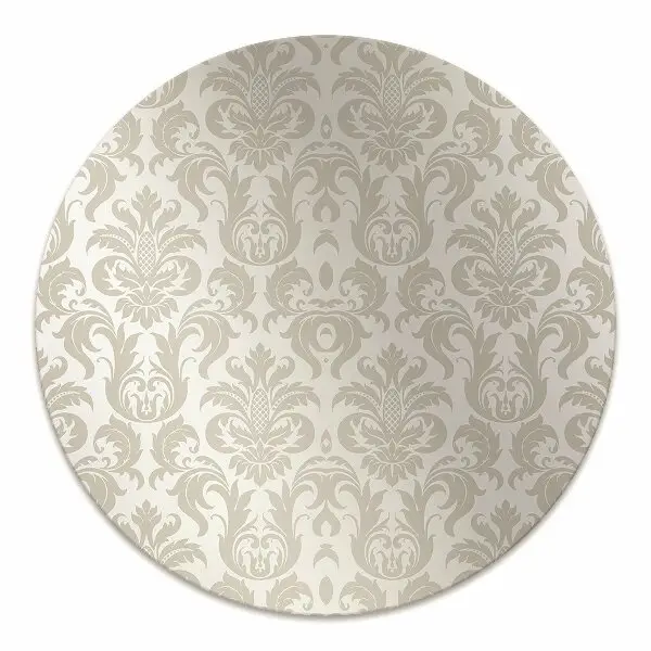 Tapis protège sol Motif damassé