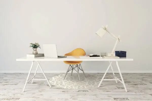 Tapis protège sol Motif damassé