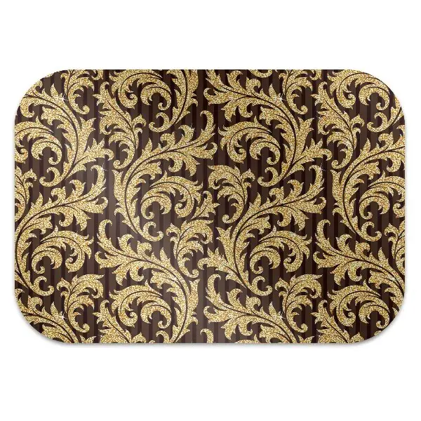 Tapis pour chaise de bureau Motif à feuilles caduques