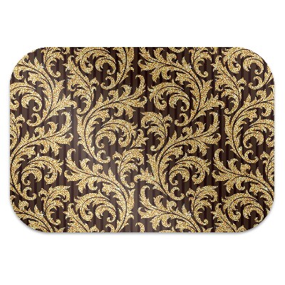 Tapis pour chaise de bureau Motif à feuilles caduques