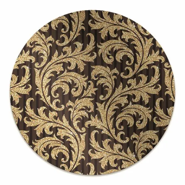 Tapis pour chaise de bureau Motif à feuilles caduques