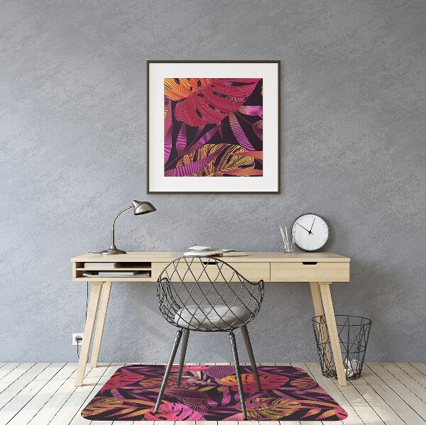 Tapis fauteuil bureau do biura Violette jungle