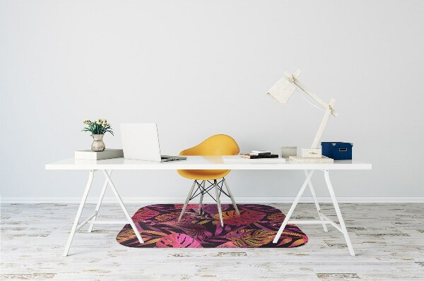 Tapis fauteuil bureau do biura Violette jungle