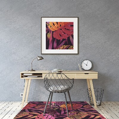 Tapis fauteuil bureau do biura Violette jungle