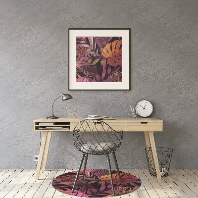 Tapis fauteuil bureau do biura Violette jungle