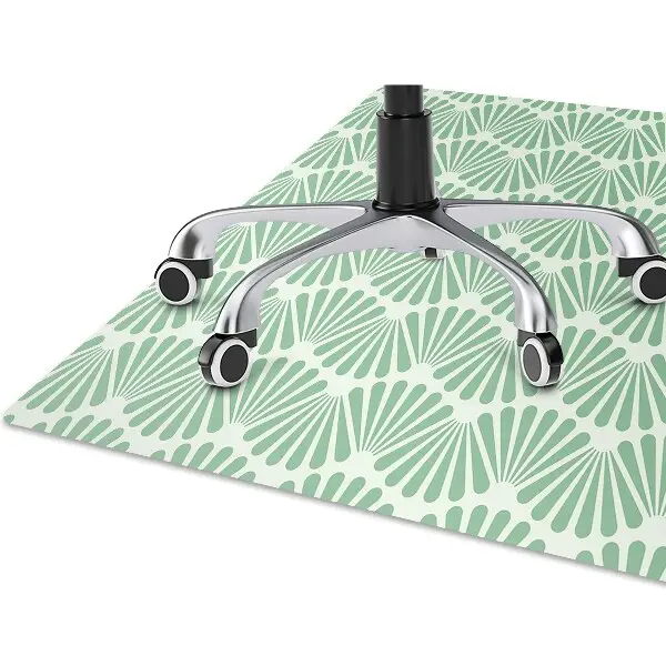 Tapis de chaise de bureau Art Déco