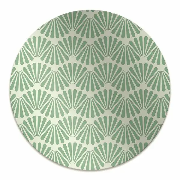Tapis de chaise de bureau Art Déco