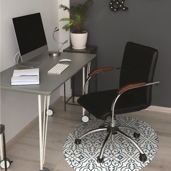 Tapis de chaise de bureau Ornement
