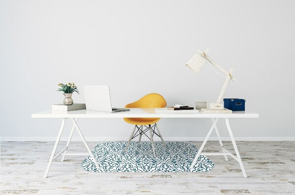 Tapis de chaise de bureau Ornement